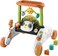 Fisher-Price Baby &amp; Toddler Toy 2-Sided Steady Speed Panda Walker with Smart Stages Learning &amp; Blocks for Ages 6+ Months