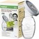haakaa Manual Breast Pump Breastfeeding Pump with Food Grade Silicone Cap (Grey) 4oz/100ml