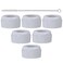 6pcs Replacement Baby Bottle Nipple Ring Collars w/Cleaning Brush for Dr. Brown's Narrow Bottles 4oz &amp; 8oz   1 Count(Pack of 6) BPA Free   Plastic &amp; Glass Bottles   Mess-Free No Leak or Spills Collars
