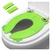 PandaEar Toilet Seat Cover   Folding Travel Toilet Seat for Children and Potty Training   Portable Silicone Toilet Seat for Toddlers, Boys &amp; Girls with Non-Slip Silicone Pads   Recyclable Toilet Seat