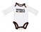 Carter's Baby Boys' Mommy's Monster Long Sleeve Bodysuit (Newborn) White