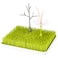 Boon Lawn Countertop Baby Bottle Drying Rack Bundle - Includes Lawn w/ Antimicrobial Tray, Twig, and Stem Baby Drying Accessories - Baby Bottle Organizer and Dryer - Baby Bottle-Feeding Supplies