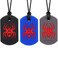 Xtra Tough (XT) Spider Sensory Chew Necklace for Kids (3 Pack) - Chewing Teething Necklace Teether Necklace Chew Toys - Designed for Chewing, Autism Sensory Teether Toy (Moderate &amp; Aggressive Chewer)