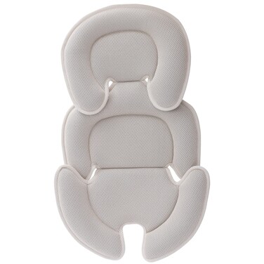 Innokids Head and Body Support Pillow Infant Car Seat Insert for Newborn to Toddler Stroller Cushion (Beige)