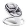 Munchkin Baby Swing, Portable and Lightweight, Bluetooth Enabled with Natural Sway in 5 Ranges of Motion, Grey/White