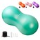 INPANY Peanut Ball - Anti Burst Exercise Ball for Labor Birthing, Physical Therapy for Kids, Core Strength, Home &amp; Gym Fintness (Include Pump)