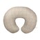 Boppy Organic Original Nursing Pillow, Sand Criss Cross, Ergonomic Nursing Essentials for Bottle and Breastfeeding, Firm Hypoallergenic Fiber Fill with 100% Organic Cotton Pillow Cover