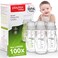 Playtex Baby Nurser Pre-Sterilized Disposable Drop-Ins Bottle Liners, Anti-Colic, Gas Reduction, Closer to Breastfeeding, 8 Oz, 100 Count