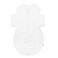 Happiest Baby SNOO Sleep Sack - 100% Organic Cotton Baby Swaddle Blanket - Doctor Designed Promotes Healthy Hip Development (White, Small)