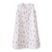 HALO SleepSack, 100% Cotton Wearable Blanket, Swaddle Transition Sleeping Bag, TOG 0.5, Wildflower Blush, Large