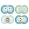 MAM Day &amp; Night Pacifiers, Glow in The Dark Pacifier for Breastfed Babies, 16+ Months, Boy