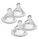 MAM Bottle Nipples Extra Slow Flow Nipple Size 0, for Newborn Babies and Older, SkinSoft Silicone Nipples for Baby Bottles, Fits All MAM Bottles, 4 Count (Pack of 1)