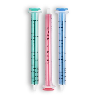 Ryan &amp; Rose Cutie Dose - Baby Medicine Dispenser Syringe For Children Medicine Syringes For Children Medication Dispenser Baby Medicine Syringe Baby Medicine Dropper Baby Syringe - 3 Pack (Lollipop)