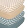 The Peanutshell 4-Pack Organic Fitted Crib Sheet Set - Soft &amp; Breathable Baby Girl or Boy Crib Sheets, 100% Jersey Cotton Nursery Decor, Fit for Standard Mattress Cover- Check