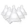 Evenflo Feeding 6 Piece Balance Plus Wide Neck Nipples for The Balance Plus Wide Neck Baby Bottles, 8 Months +