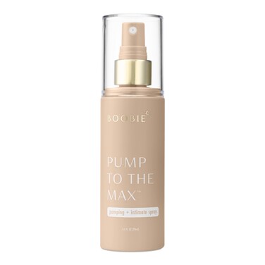Boobie Pump to the Max Hands-free Dual-Purpose Breast Pumping &amp; Intimate Spray   Increase Milk Supply &amp; Ease Postpartum Discomfort During Pumping &amp; Intimacy   Pregnancy &amp; Beyond, 3 oz