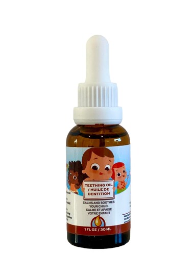 Punkin Butt Teething Oil - 1 oz - 100% Natural, for Babies - Proprietary Blend Includes Chamomile, Sunflower, Peppermint, and Clove - Baby Teething Relief with No Added Chemicals