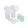 Motif Medical, Luna Double Pumping Kit, Replacement Parts for Breast Pump - Medium 24mm Clear