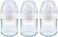 NUK Simply Natural Glass Baby Bottles, 4 oz, 3 Pack
