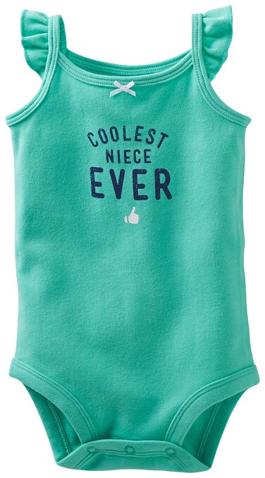 Carter's Slogan Bodysuit (Baby) - Coolest Niece Ever-3 Months
