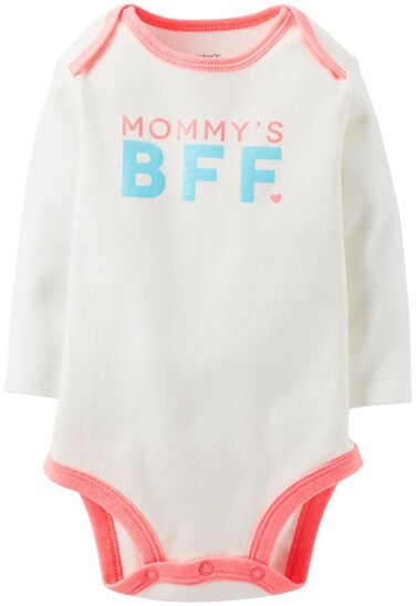 Carter's Baby Girls' Slogan Bodysuit (Baby) - Ivory - 24 Months