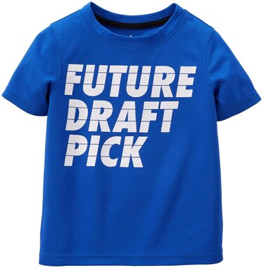 Carter's Baby Boy's Slogan Tee - Future Draft Pick - 6 Months