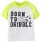 Carter's Baby Boys' Slogan Tee (Baby) - Born to Dribble - 3 Months