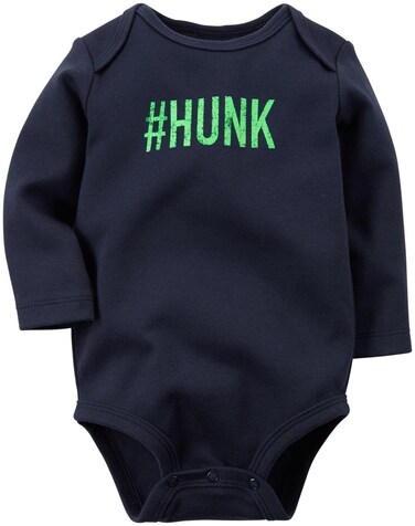 Carter's Baby Boys' Slogan Bodysuit (Baby) - Hunk - 9 Months