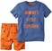 Carter's 2 Piece Graphic Set, Mommys Explorer, New Born