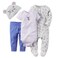 Carter's 4 Piece Layette Set, Mouse, 9 Months
