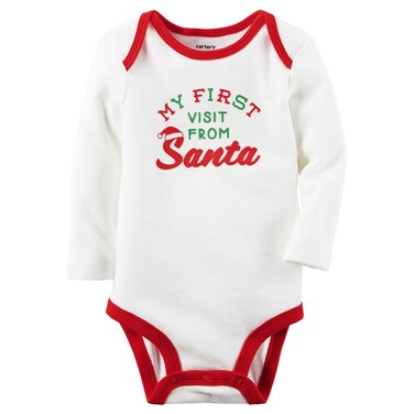 Carter's Unisex Baby Bodysuits, Ivory, 3M