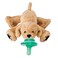Nookums Paci-Plushies Buddies - Retriever Pacifier Holder - Adapts to Name Brand Pacifiers, Suitable for All Ages, Plush Toy Includes Detachable Pacifier