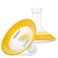 Nenesupply 19mm Oval Flanges Compatible with Medela Breast Pump Parts Replace 19mm Medela Flange Accessories. Work with Pump in Style Parts Symphony Parts Swing Maxi Harmony and Personalfit Flex