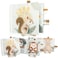 Soft Baby Book with Touch and Feel Pages - Cute Sensory Book for Babies 0-6, 6-12 &amp; 12-18 Months with Mirror &amp; Crinkle Paper - The Perfect Christmas Toy for Baby Showers Or as a Newborn/Infant Gift