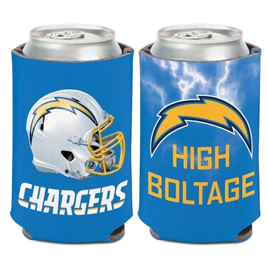 WinCraft Los Angeles Chargers Can Cooler Slogan Design