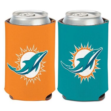 Miami Dolphins Logo Can Cooler 12 oz.