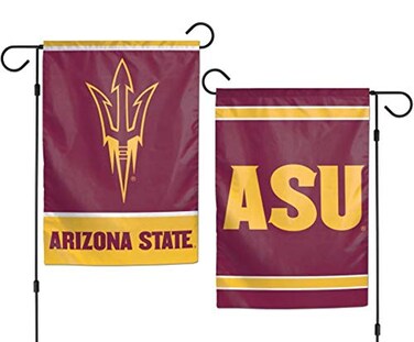 WinCraft Arizona State Sun Devils Flag 12x18 Garden Style 2 Sided