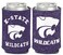 Kansas State Wildcats HEATHERED Can Cooler 12 oz.