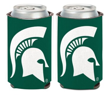 NCAA Michigan State University Spartans (1-Pack) 12 oz. 2-Sided Can Cooler