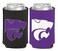 NCAA Kansas State University Wildcats 1 Pack 12 oz. 2-Sided Can Cooler