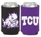 WinCraft NCAA Texas Christian University Horned Frogs TCU 1-Pack 12 oz. 2-Sided Can Cooler