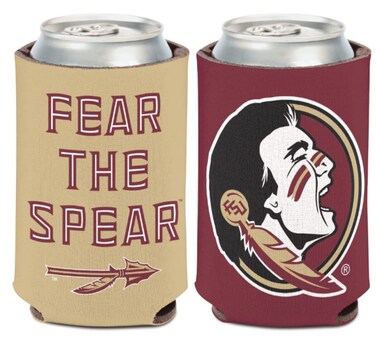 WinCraft NCAA Florida State University Seminoles 1-Pack 12 oz. Heather Design Can Cooler