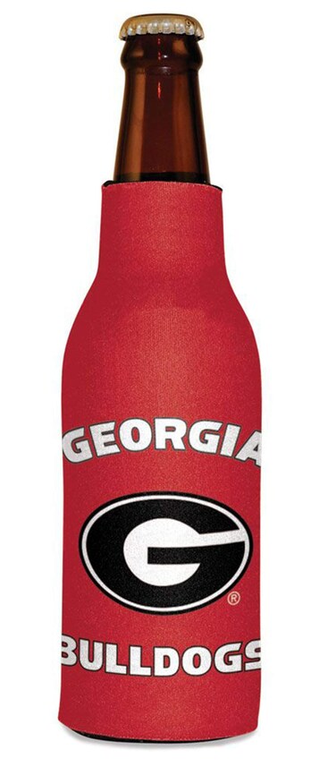 NCAA Georgia Bulldogs Bottle Cooler, Team Colors, One Size