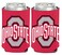 WinCraft NCAA Ohio State University Buckeyes 1-Pack 12 oz. 2-Sided Can Cooler