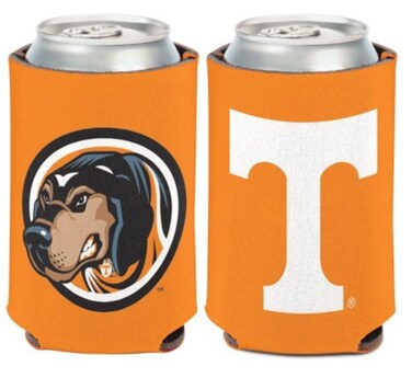 WinCraft NCAA University Tennessee Volunteers 1 Pack 12 oz. 2-Sided Can Cooler
