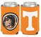 WinCraft NCAA University Tennessee Volunteers 1 Pack 12 oz. 2-Sided Can Cooler