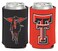 WinCraft NCAA Texas Tech University Red Raiders 1 Pack 12 oz. 2-Sided Can Cooler