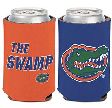 WinCraft NCAA University Florida Gators The Swamp 1 Pack 12 oz. 2-Sided Can Cooler