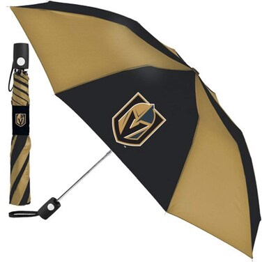 WinCraft NHL Las Vegas Golden Knights Umbrella 42 inches Automatic Folding