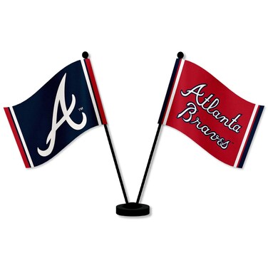 WinCraft Atlanta Braves Desk and Table Top Flags